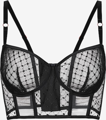 Soutien-gorge 'MY SIGNATURE' Marc & André en noir : devant