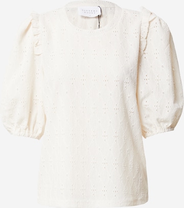 SISTERS POINT Bluse 'EINA' i hvit: forside