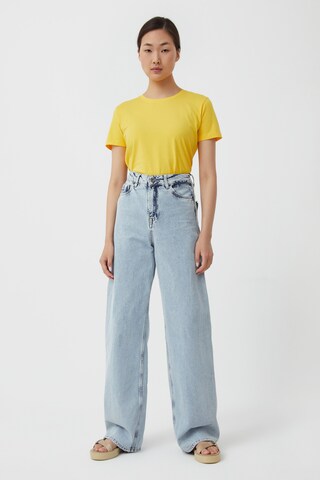 Finn Flare Shirt 'Basic' in Gelb