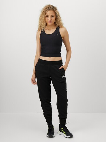 PUMA Sporttop 'Cloudspun' in Schwarz