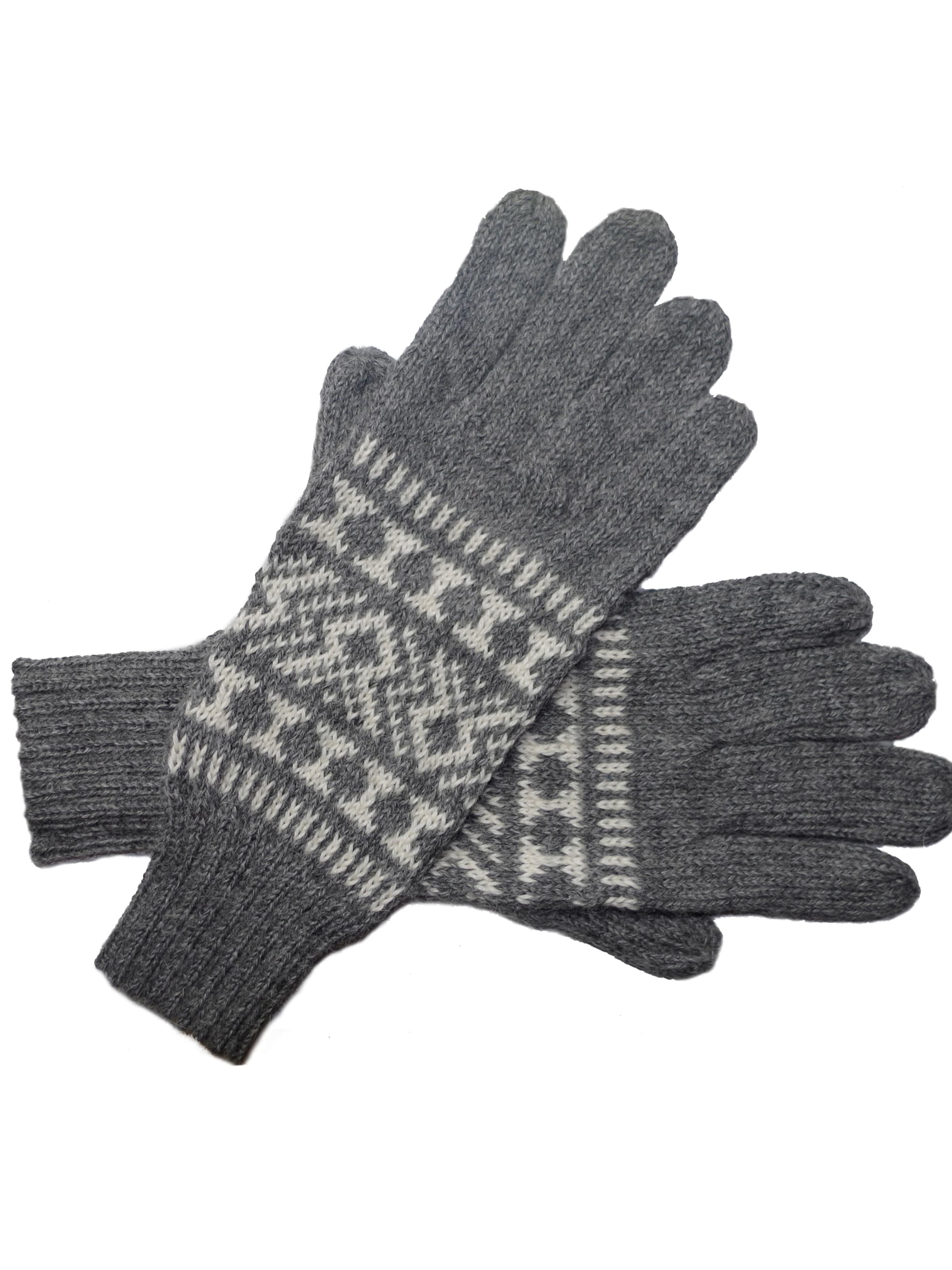 Posh Gear Fingerhandschuhe 'Guantofigura'‌‌‌ in Grau: Vorderseite