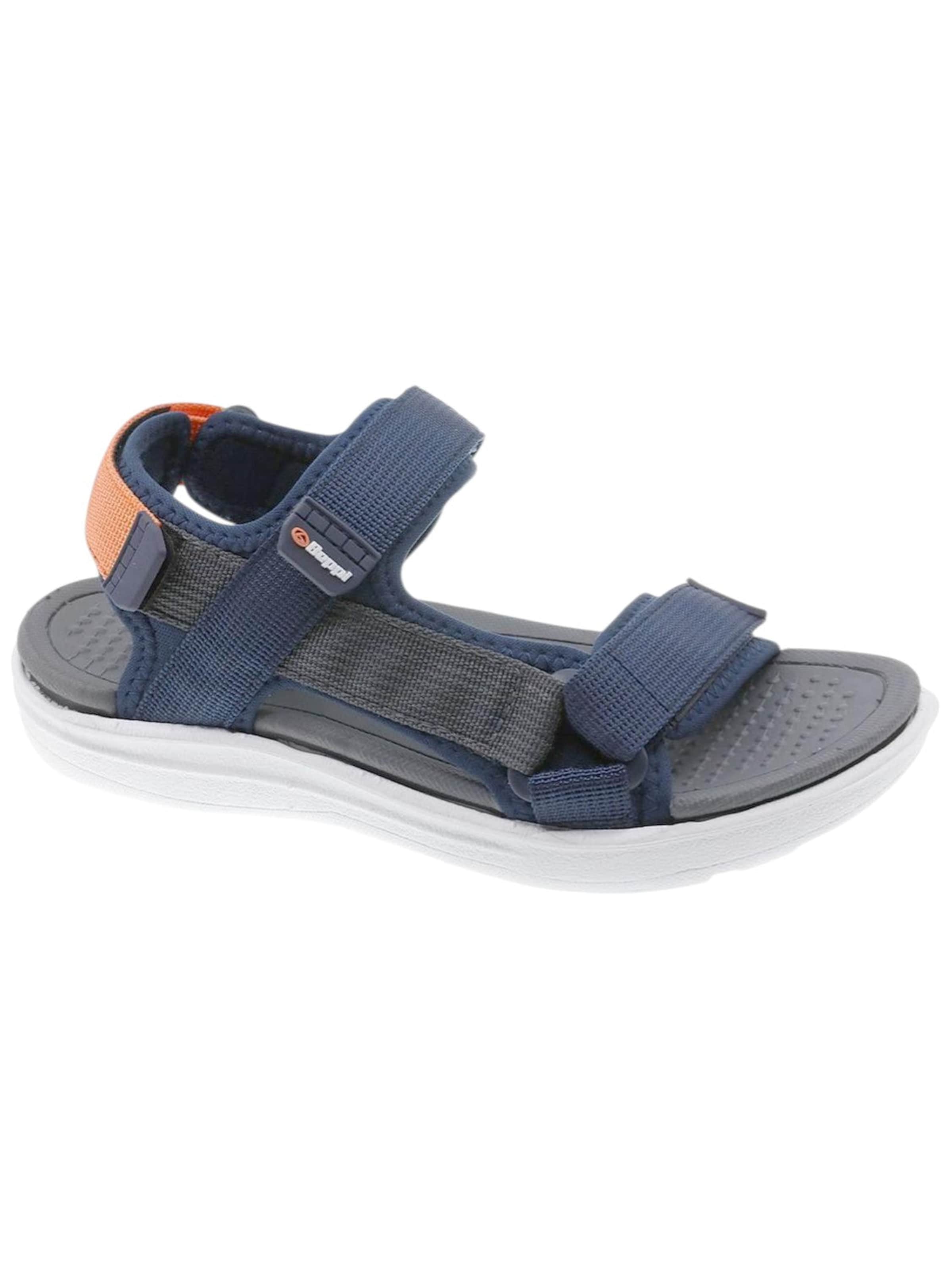 Beppi - Zapatos abiertos en azul: frente