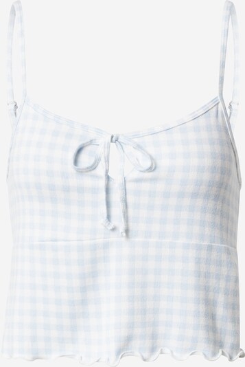 HOLLISTER Schlafshirt in hellblau / weiß, Produktansicht
