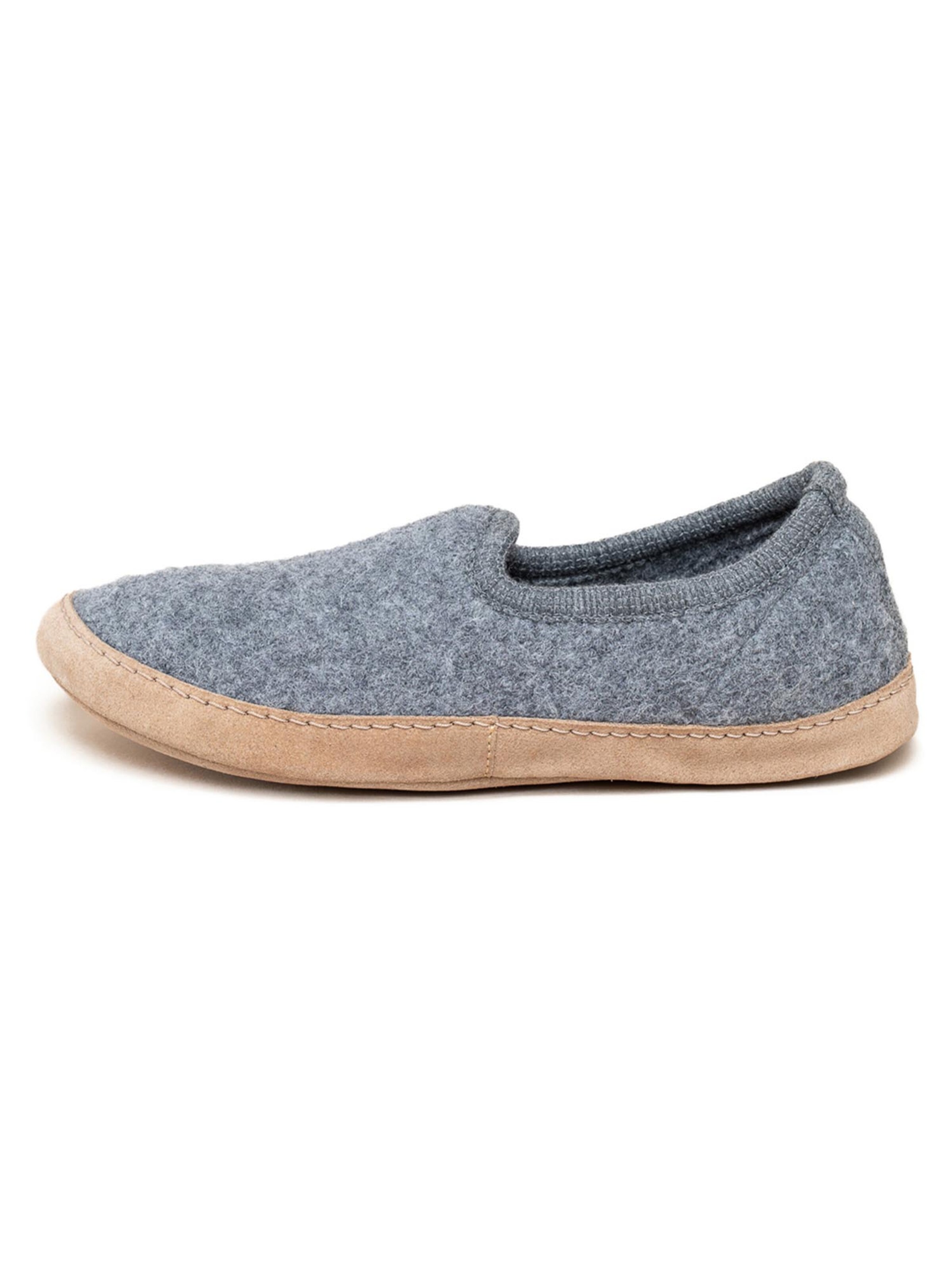 Gottstein Slipper 'Cheyenne' in Grey: front