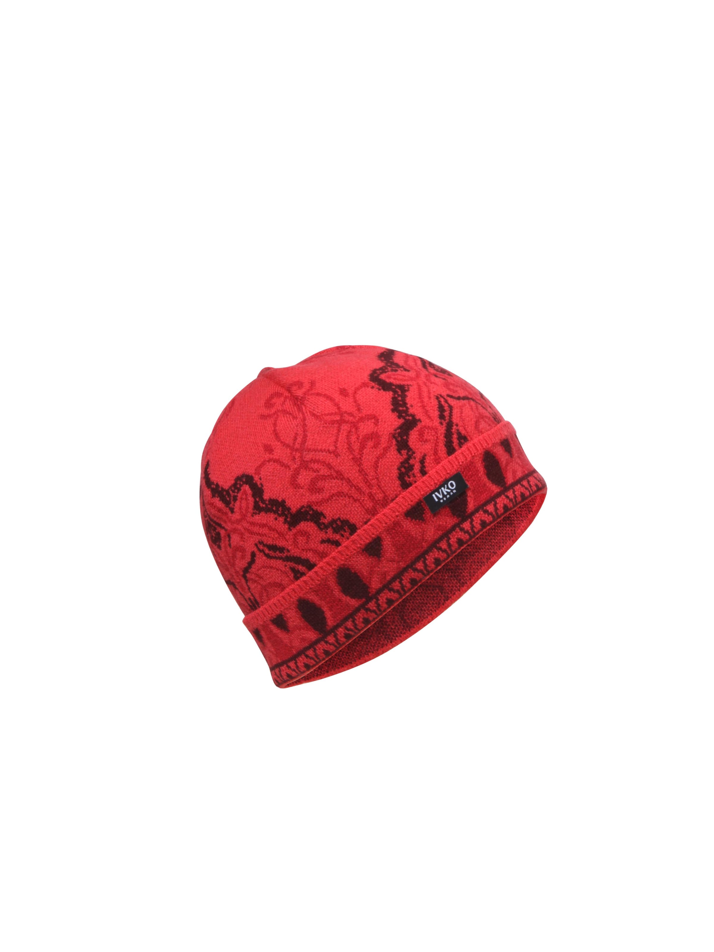 IVKO Mütze 'Ornament'‌ in Orange: Vorderseite