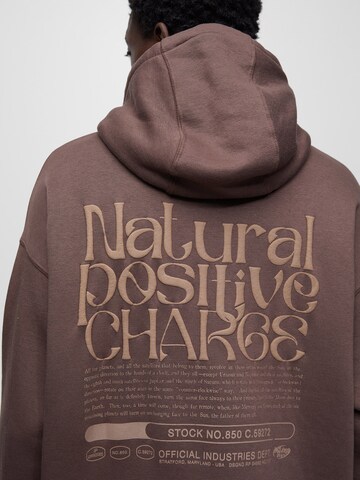 Pull&Bear Sweatshirt in Braun