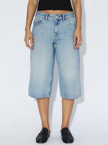 Dr. Denim Jeans 'Dace Mid Wide Capri' in Blue: front