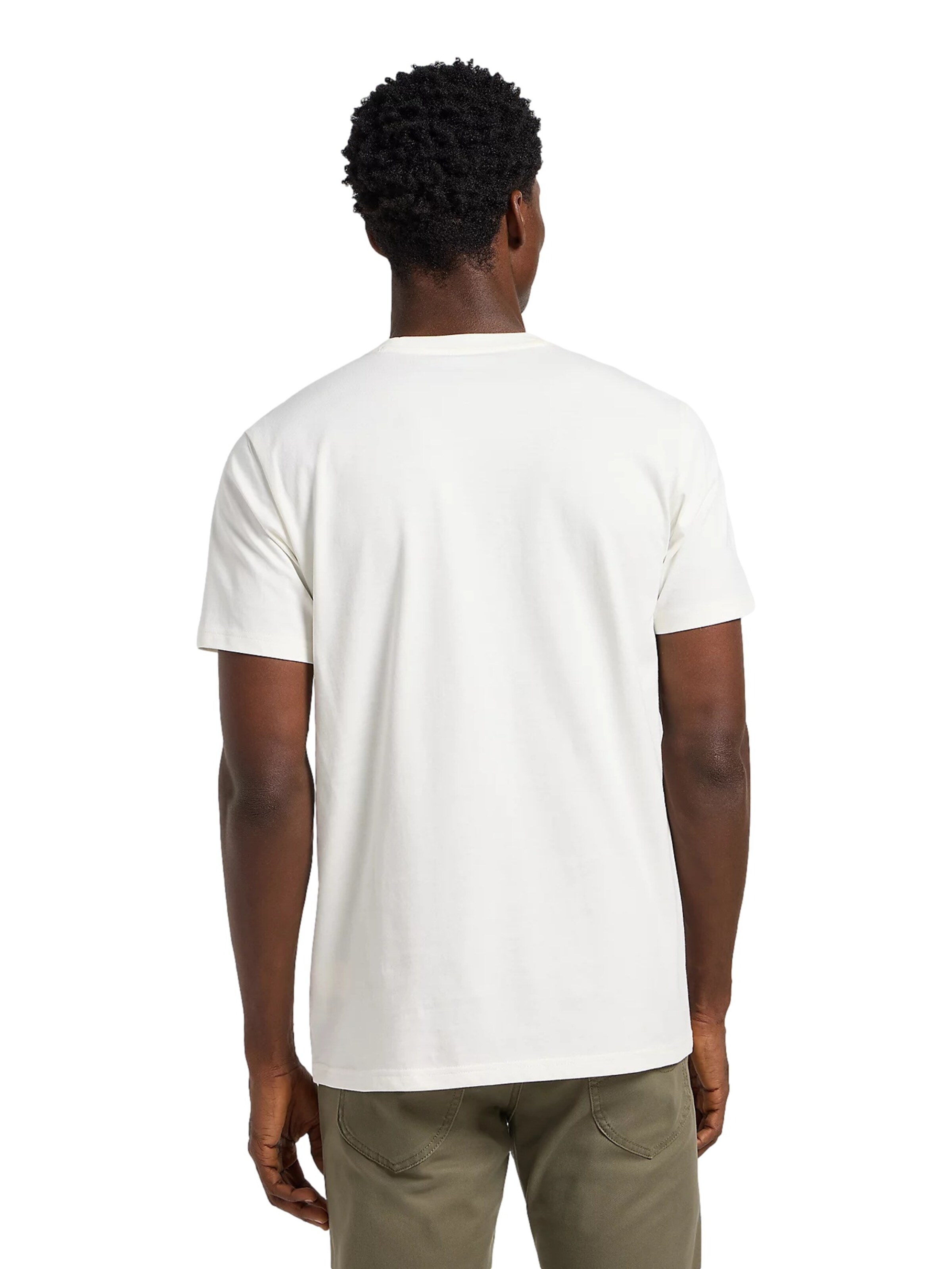 Maglietta 'Wobbly' di Lee in bianco