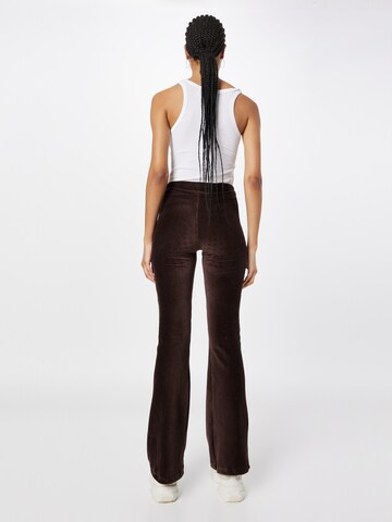 SISTERS POINT Flared Trousers 'POLA' in Brown