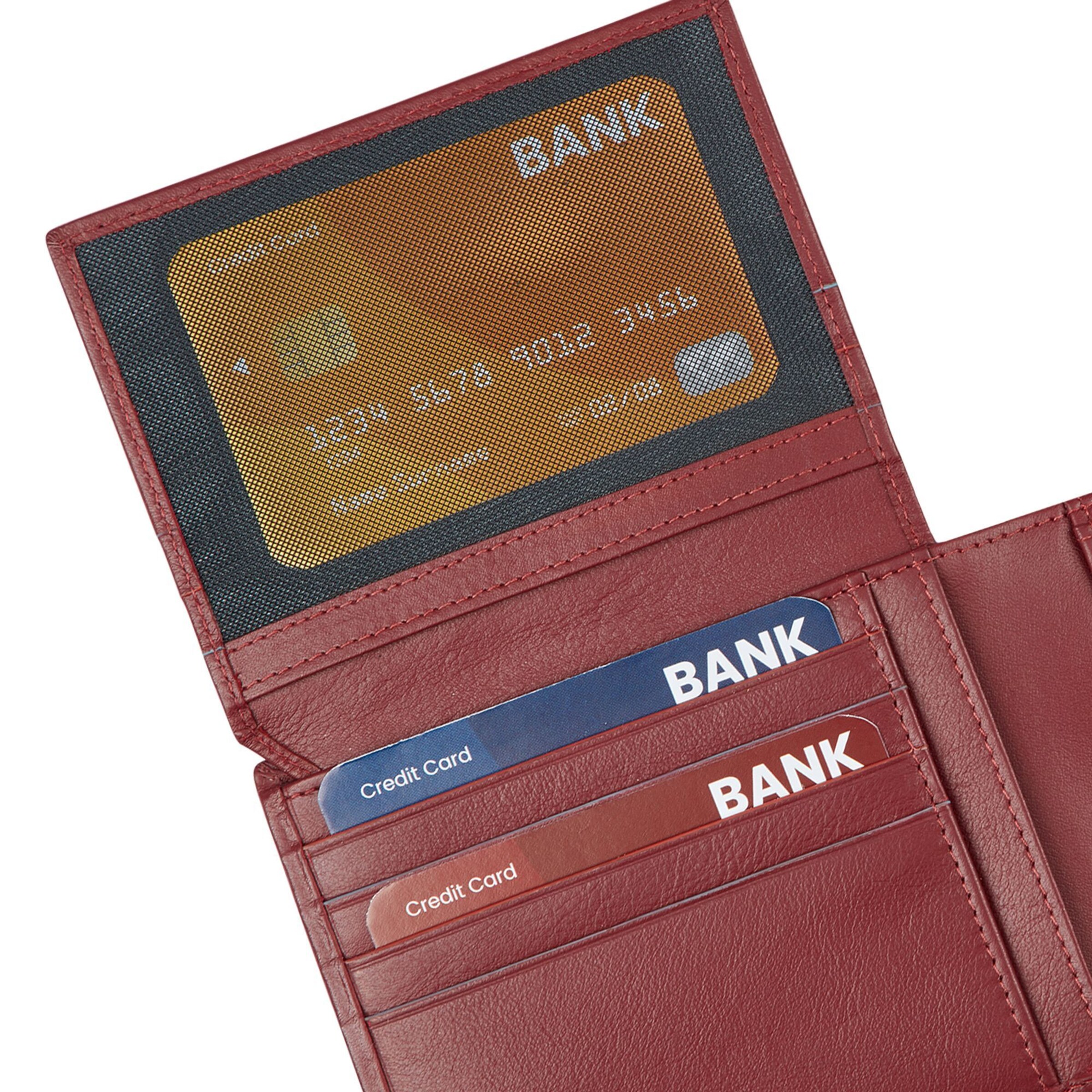 Roncato Wallet 'Detroit' in Red