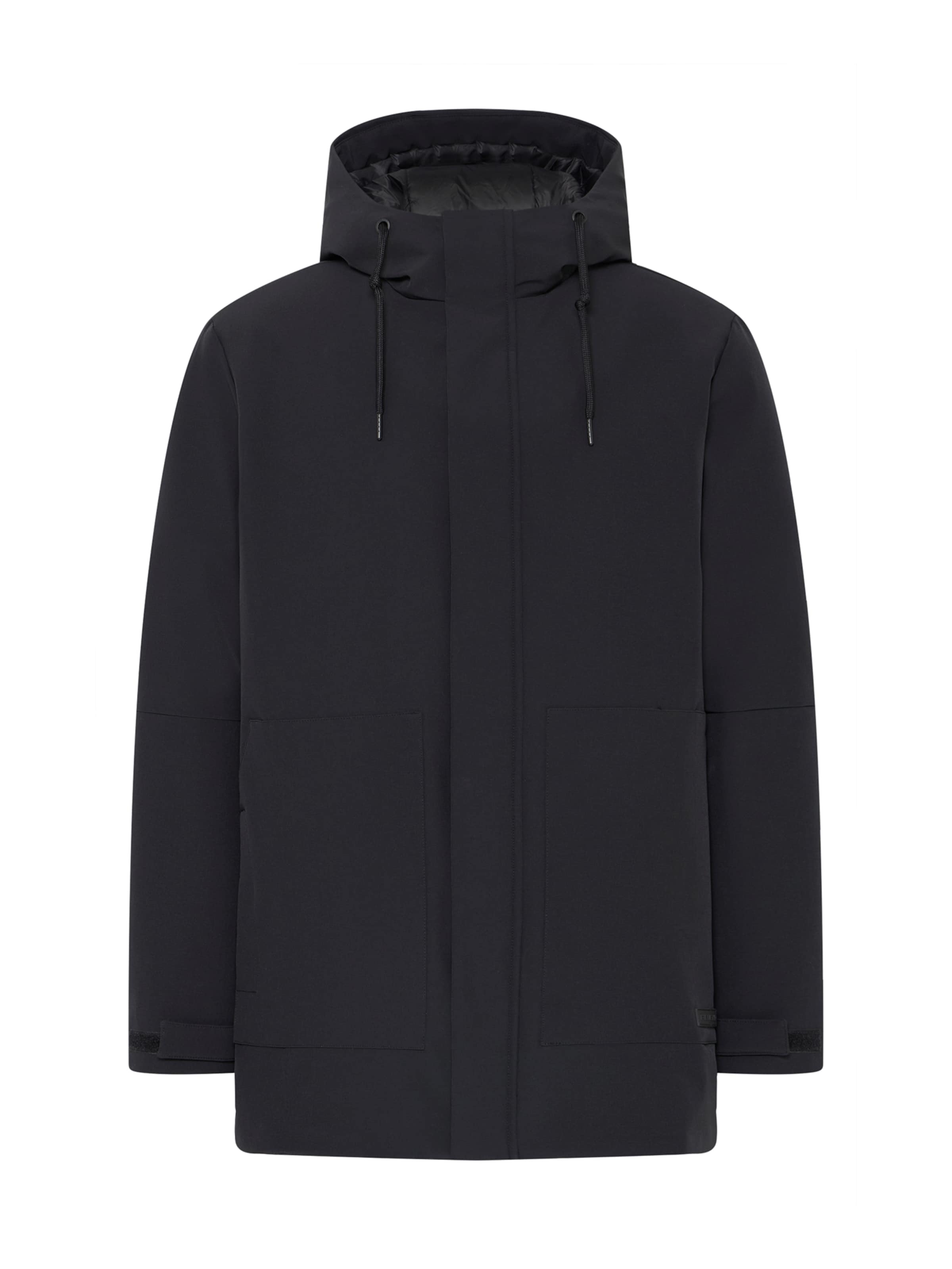 BLEND Kevad-sügisparka 'BHFARAH', värv must: eest vaates