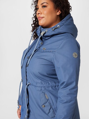 Ragwear Plus Parka 'CANNY' in Blau