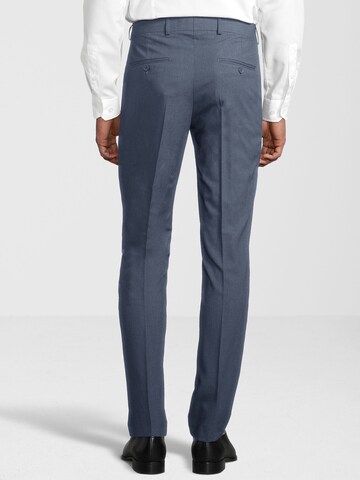 Steffen Klein Slimfit Pak in Blauw