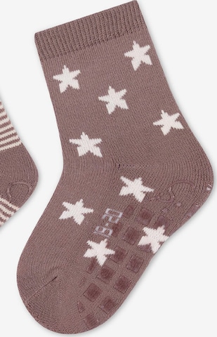 STERNTALER Socken 'Emmi' (GOTS) in Braun