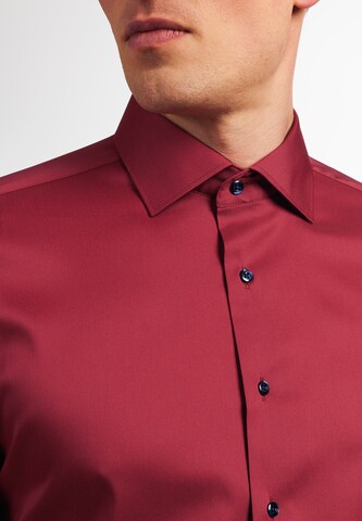 ETERNA Slim fit Overhemd in Rood