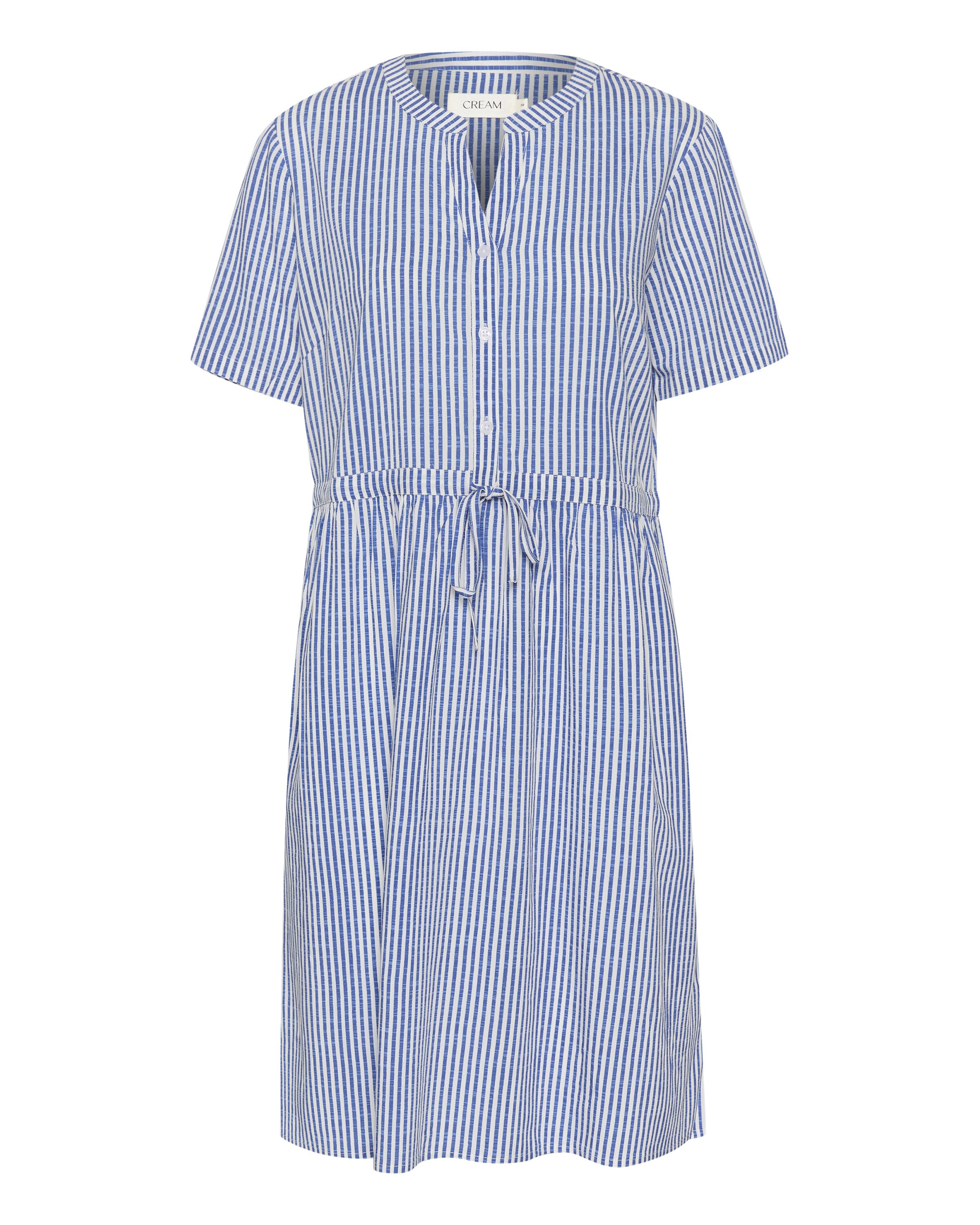 Cream Kjole 'Ferina' i blå