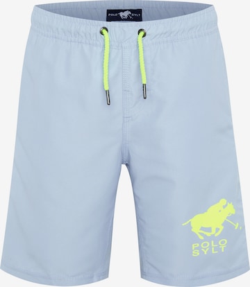 Polo Sylt Board Shorts in Blue: front