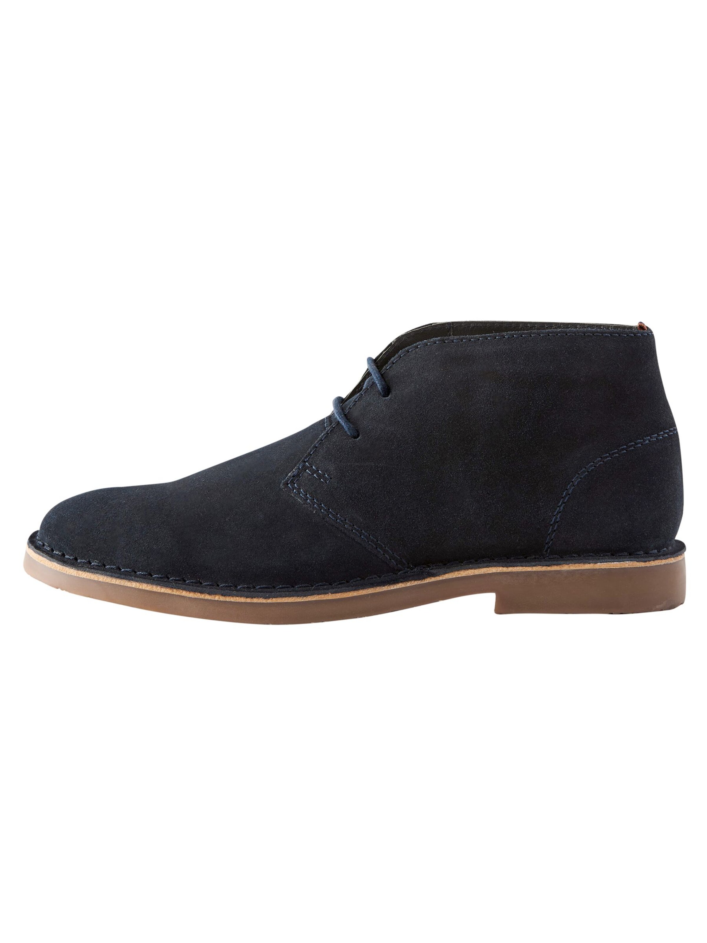 Next Chukka boots in Blue: front