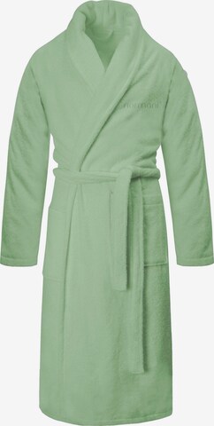 normani Long Bathrobe in Green: front