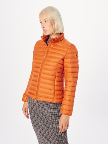SAVE THE DUCK Between-Season Jacket 'CARLY' in Orange: front