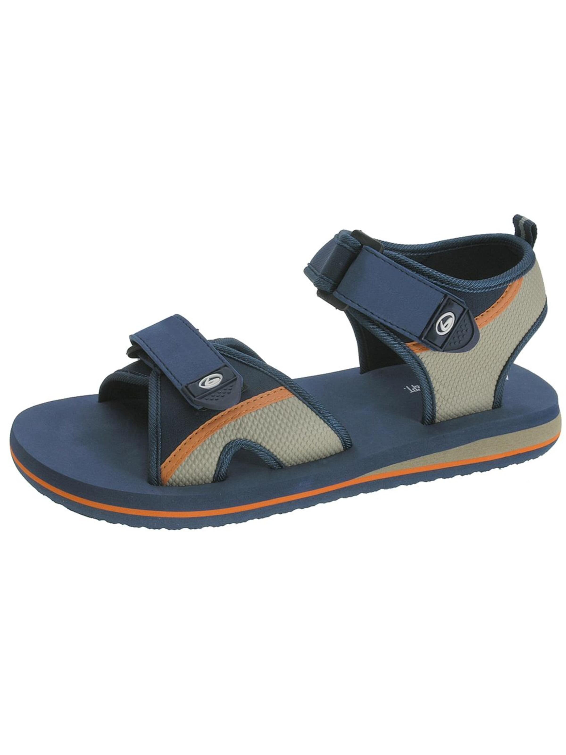 Calzatura aperta di Beppi in blu: frontale