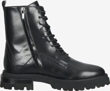 Bottines à lacets Steven New York en noir