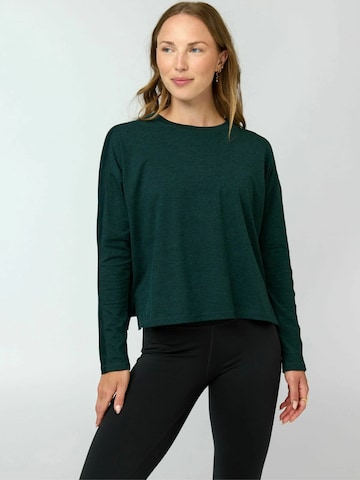 Girlfriend Collective Top ' Reset ' – zelená