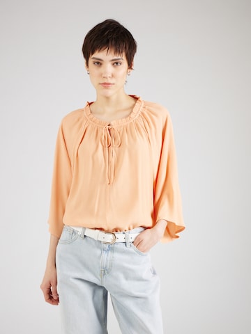 VERO MODA - Blusa 'JANNI' em laranja: frente