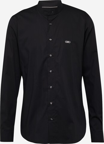 Slim fit Camicia di Michael Kors in nero: frontale