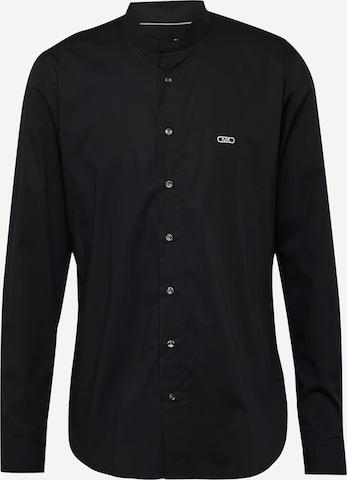 Michael Kors - Slim Fit Camisa em preto: frente