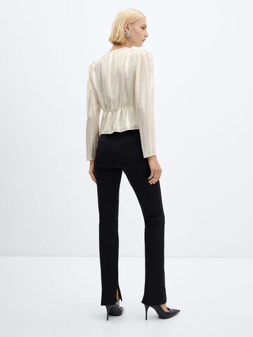 MANGO Blouse 'AMALIA' in Beige