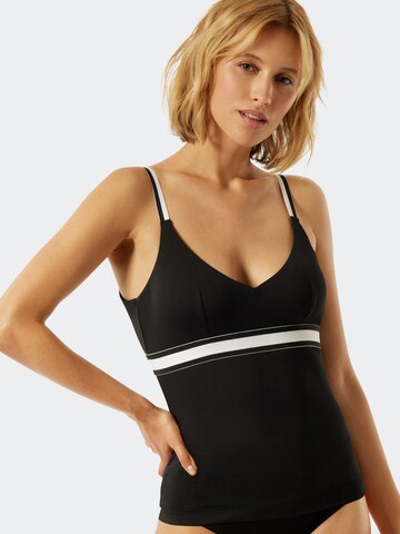 Triangle Tankini 'Californian Dream' SCHIESSER en noir