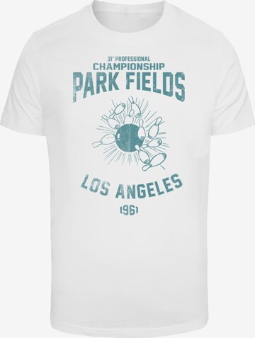 Merchcode T-Shirt 'Park Fields - 1961 Championship' in Weiß: predná strana