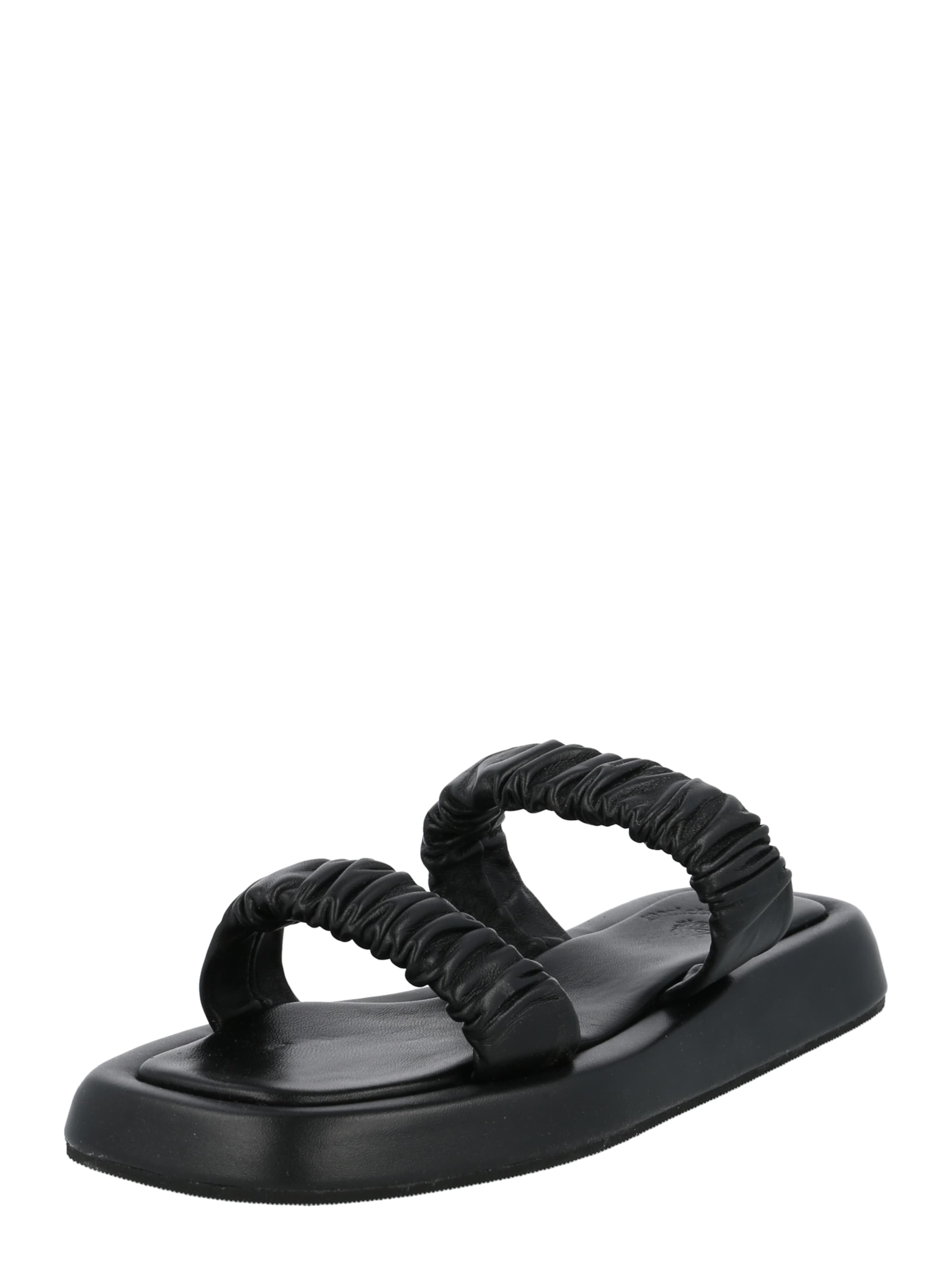 Marietta's Fantasy Pantolette 'MYRTO' i svart: framsida