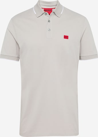 T-Shirt 'Deresino' HUGO Red en gris : devant