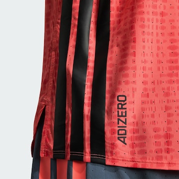 ADIDAS PERFORMANCE - Camisa funcionais 'Adizero' em rosa