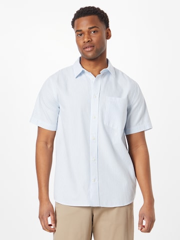 ARMEDANGELS Regular fit Button Up Shirt 'Seba' in Blue: front