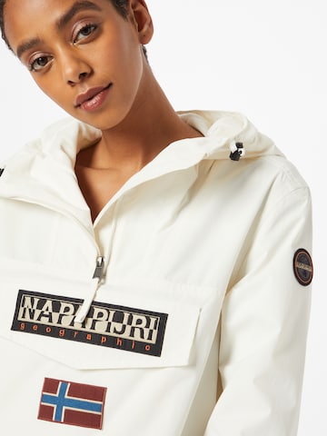 NAPAPIJRI Between-Season Jacket 'RAINFOREST' in White