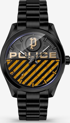 POLICE Analog Watch in Black: front