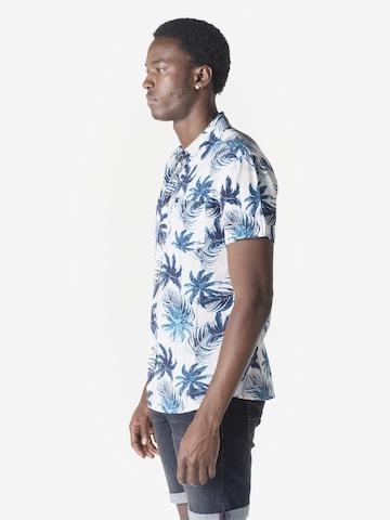 KOROSHI Slim fit Overhemd in Wit