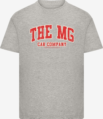 F4NT4STIC T-Shirt 'British Motor Heritage The MG Car Company' in Grau: Vorderseite