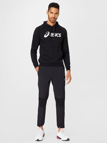 ASICS - Sweatshirt de desporto em preto