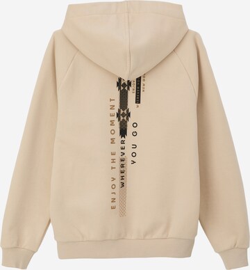 s.Oliver Sweatshirt in Beige