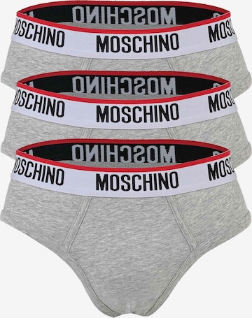 Slip di MOSCHINO in grigio: frontale