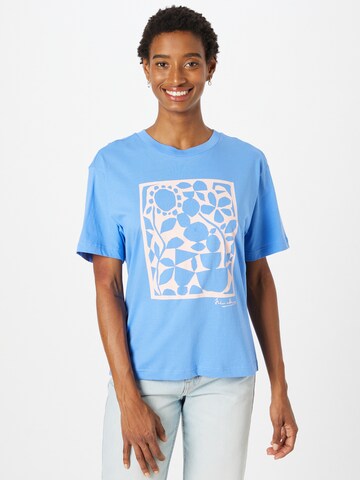 Monki Shirt in Blauw: voorkant