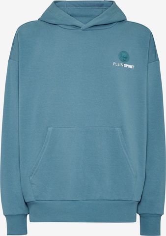 Plein Sport - Sweatshirt 'Scratch' em azul: frente