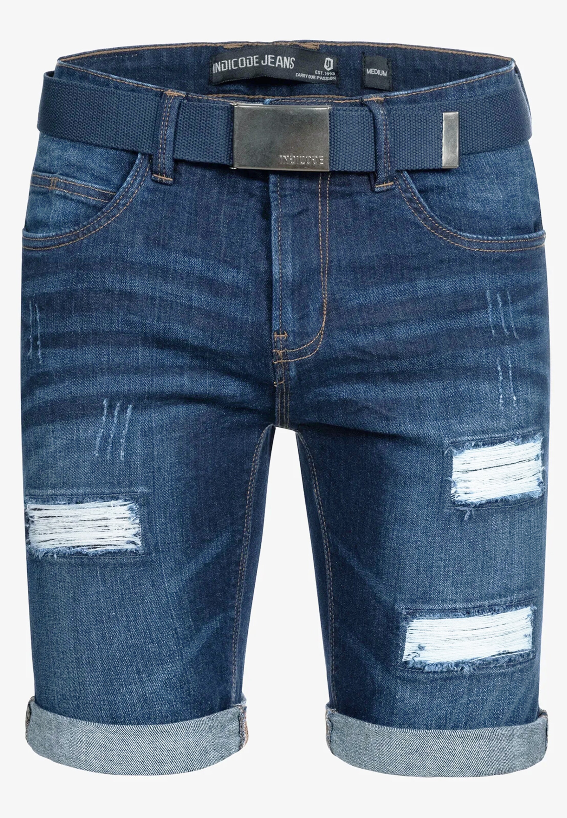 INDICODE JEANS Jeans 'Caden' in Blue: front