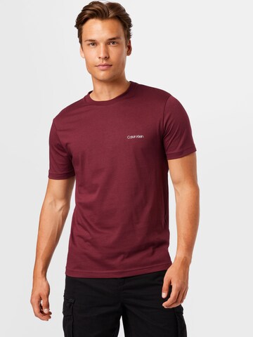 Calvin Klein Regular T-Shirt in Rot: predná strana