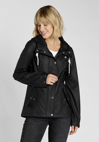 Schmuddelwedda Between-Season Jacket in Black: front