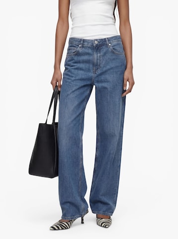 Calvin Klein Jeans Loosefit Τζιν σε μπλε: μπροστά
